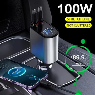 Cargador Universal Para Autos Tipo C/ Iphone - KATZER